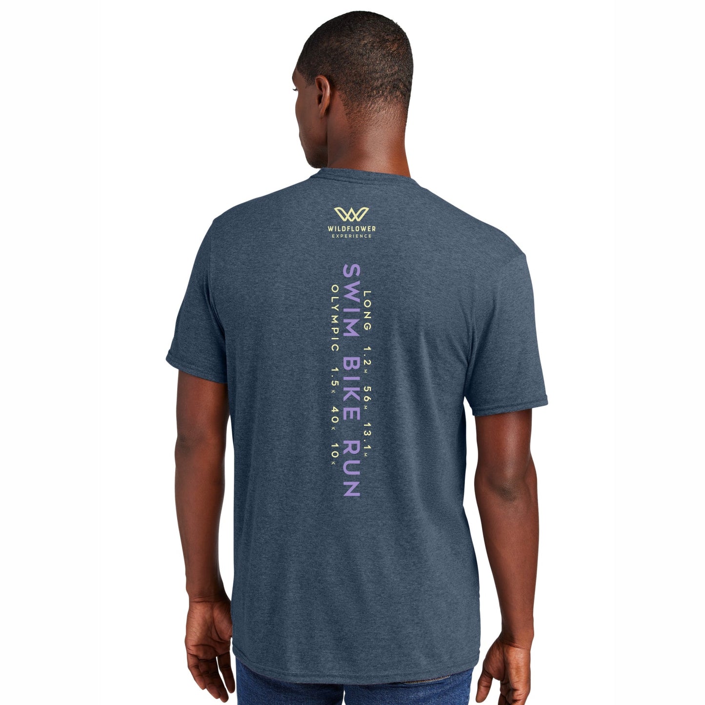 Adult Fashion Tee -Heather Navy- LCP