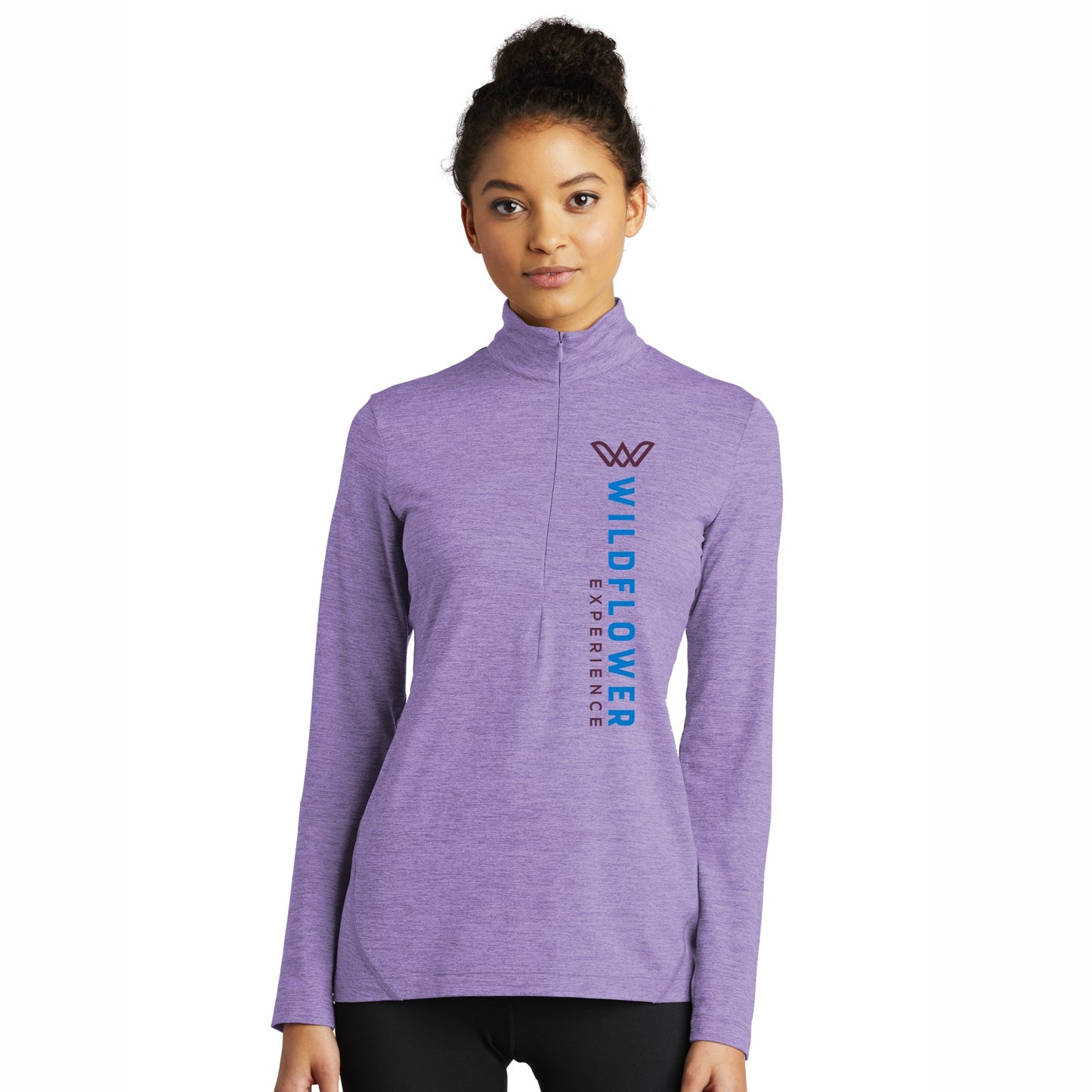 Women's Stretch 1/2 Zip -Hyacinth- LCP