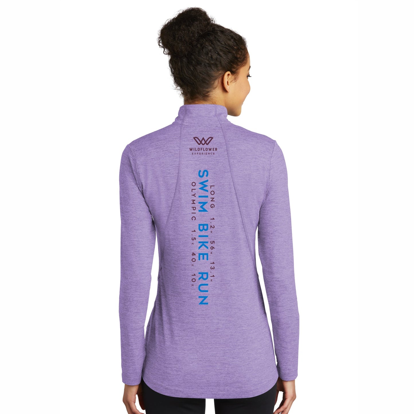 Women's Stretch 1/2 Zip -Hyacinth- LCP