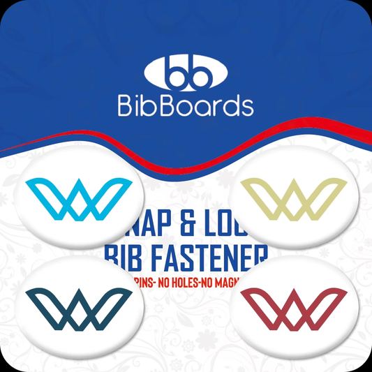 Wildflower Tri Bib Snaps - Logo