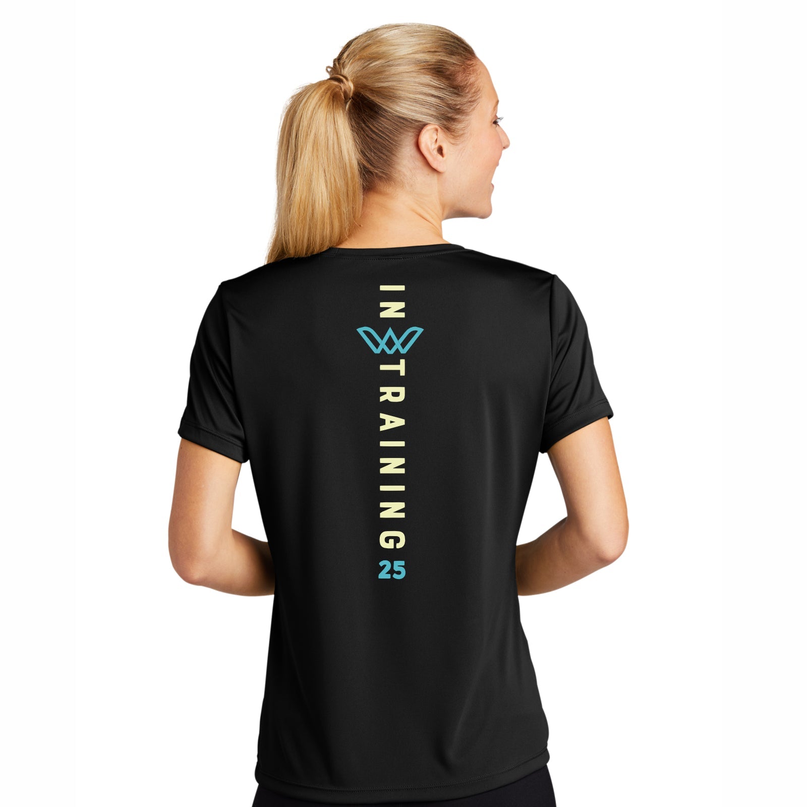 Women's Tech Tee -Black- 2025 In Training