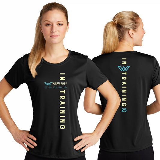 Women's Tech Tee -Black- 2025 In Training