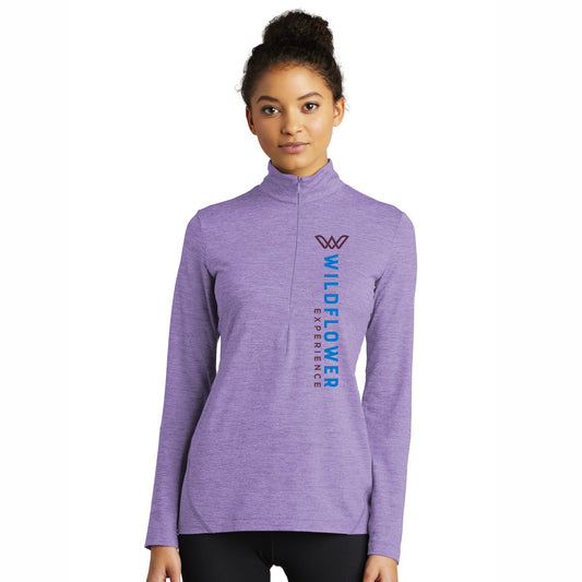 Women's Stretch 1/2 Zip -Hyacinth- LCP