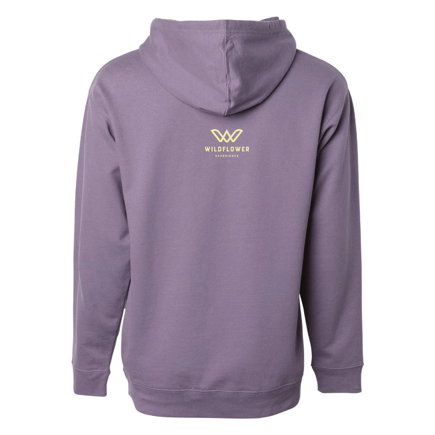 Adult Fleece Hoody -Plum- Circle
