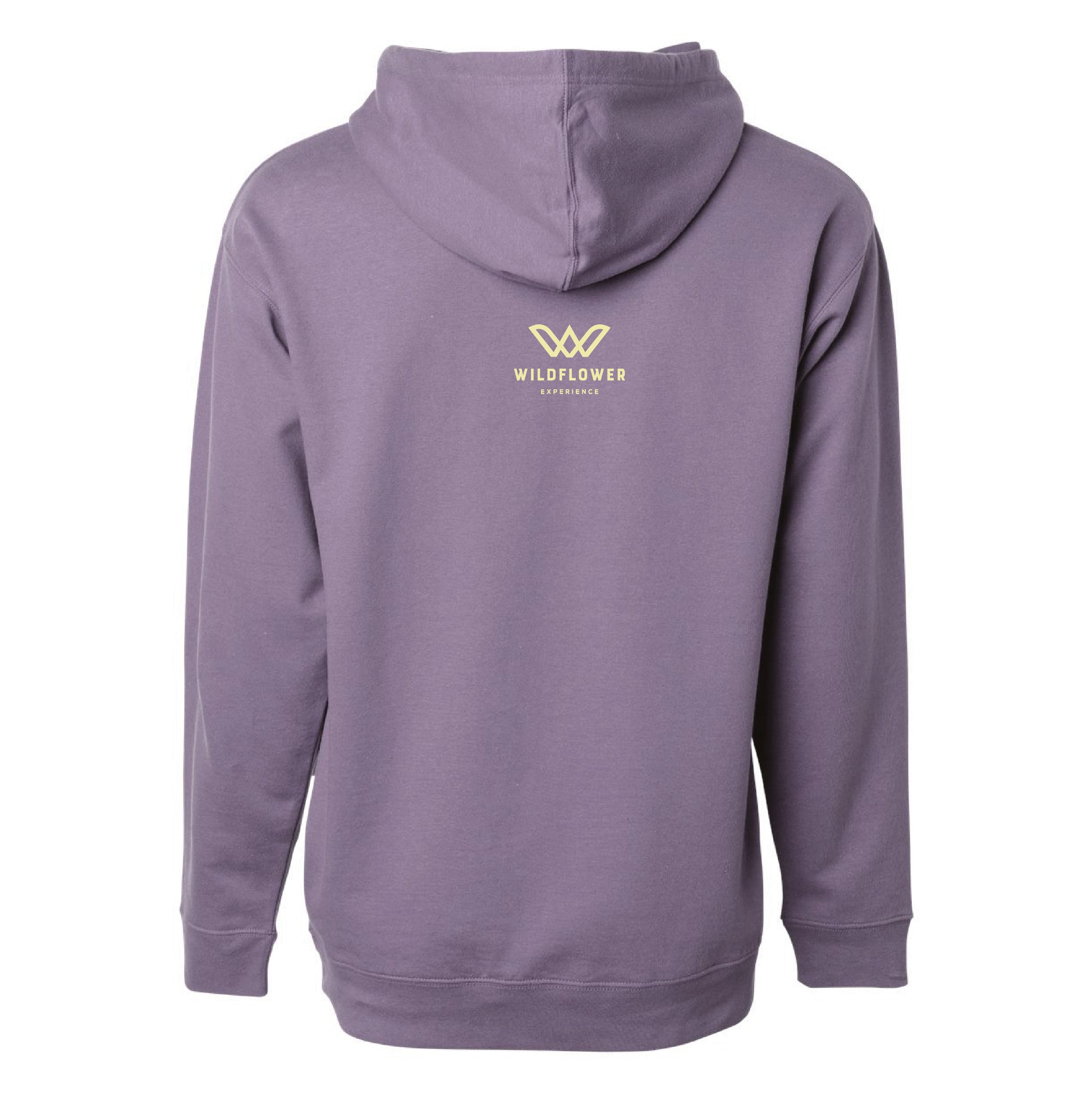Adult Fleece Hoody -Plum- Circle