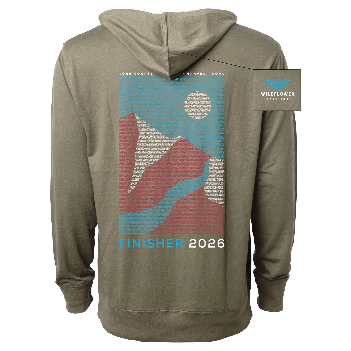 Adult 2026 Names Olive LS Sun Hoody