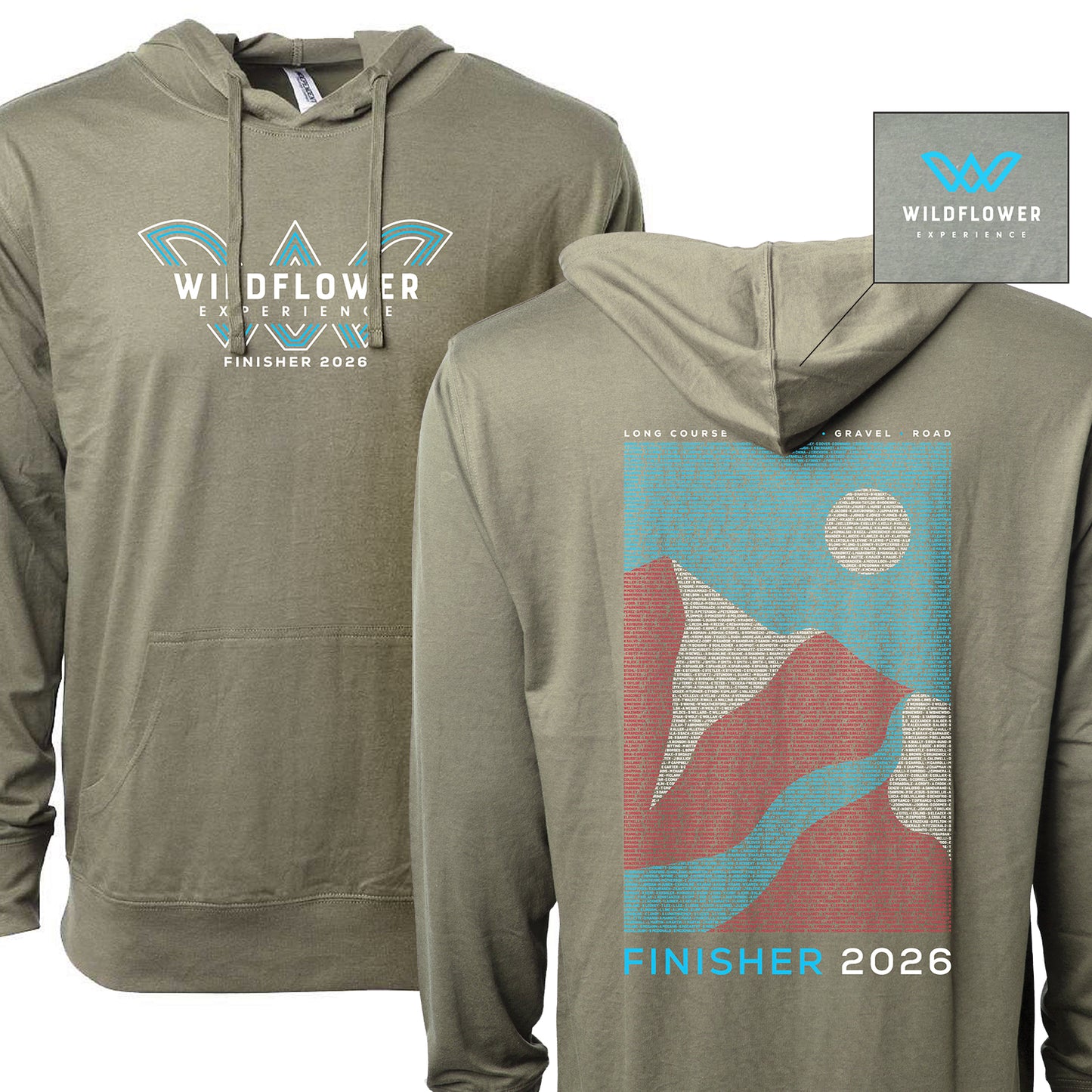 Adult 2026 Names Olive LS Sun Hoody