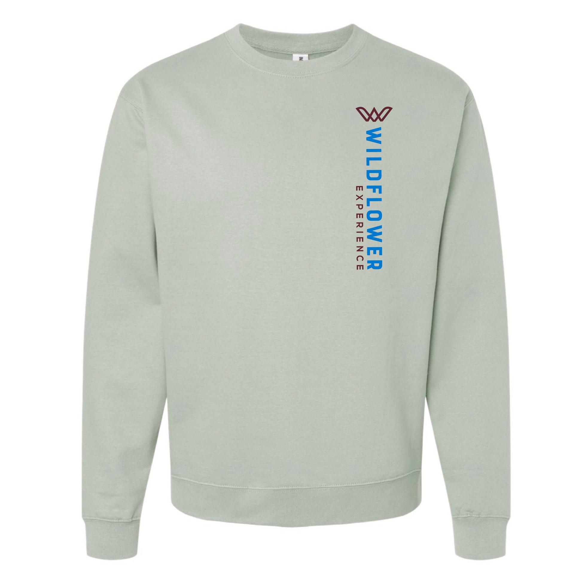 Adult Fleece Crew -Dusty Sage- LCP