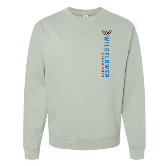 Adult Fleece Crew -Dusty Sage- LCP
