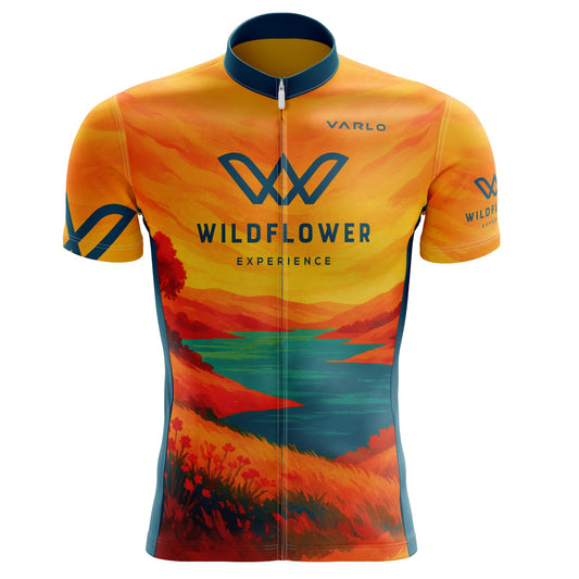 Men's Full Zip 3-Pocket Jersey -Gold- Lake