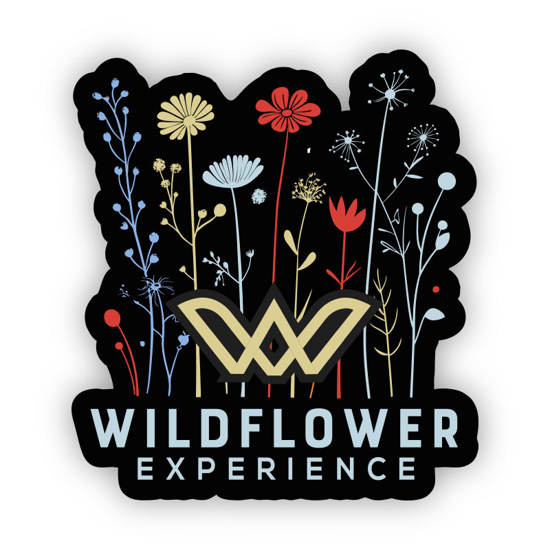 Wildflower Experience Tri Sticker