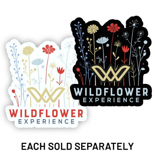 Wildflower Experience Tri Sticker